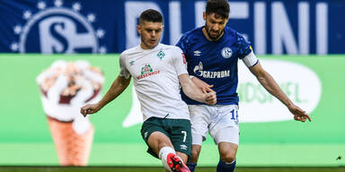 Bremen mit Befreiungsschlag gegen schwache Schalker