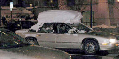 Schneehaube am Dach kostet Versicherungs-Schutz