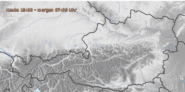 Blitz-Eis im Osten Österreichs