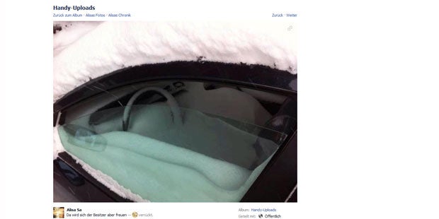 Wirbel um falsches Schnee-Foto