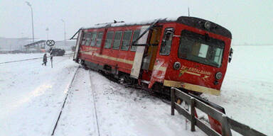 Zillertalbahn krachte in Schneepflug