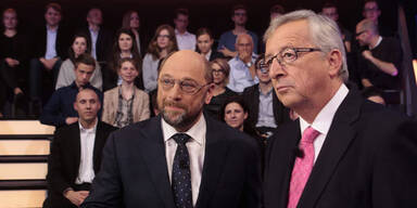Juncker vs. Schulz: TV-Duell um Europa