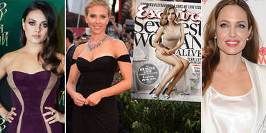 Esquires Sexiest Woman Alive: Scarlett Johansson, Mila Kunis, Angelina Jolie