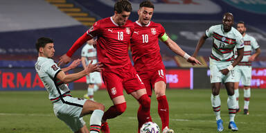 2:2 - Portugal verspielt Sieg gegen Serbien