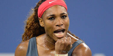 Serena Williams bei US Open souverän