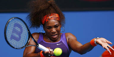 Serena schlug sich selbst fast k.o.