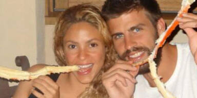 Shakira, Piqué & Söhnchen Milan genießen den Urlaub
