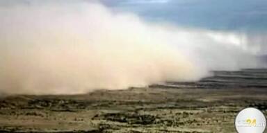 Gewaltiger Sandsturm fegt über Phoenix