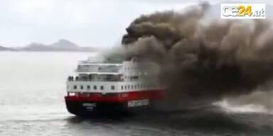 Kreuzfahrtschiffsbrand: Kentert die Nordlys?
