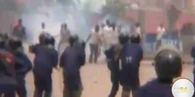 Kongo: Tränengas gegen Demonstranten