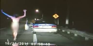 Ohio: Nackte Raserin von Polizei gefasst
