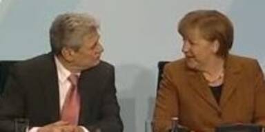 Merkel stellt Joachim Gauck vor
