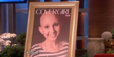 Krebskrankes Mädchen wird zu Covergirl
