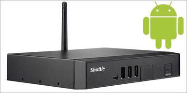 Shuttle greift mit Android-PC an