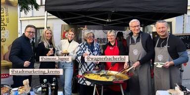 Promi-Kochen für die Caritas