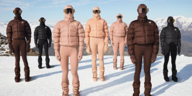 SKIMS x North Face: Kardashian kleidet uns fürs Skifahren ein