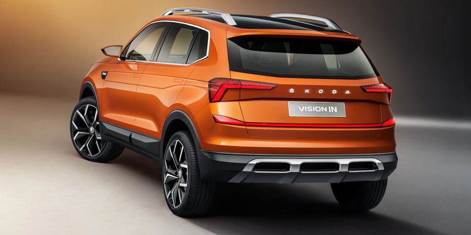 Skoda zeigt Kompakt-SUV für Indien