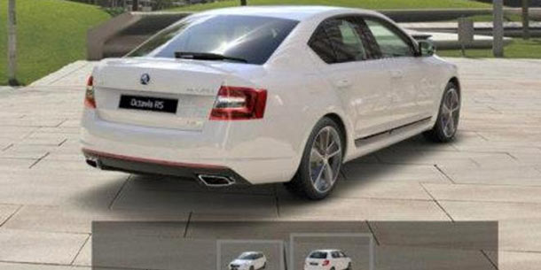 Neues Foto vom Skoda Octavia RS aufgetaucht