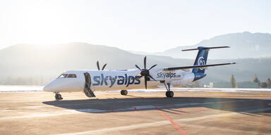 Skyalps fliegt dreimal wöchentlich nach Düsseldorf.