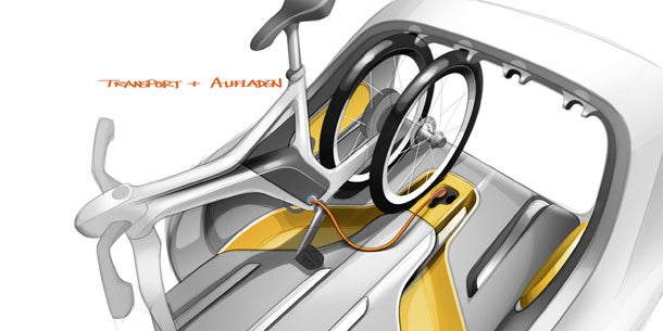 Smart stellt die Pick-up Studie