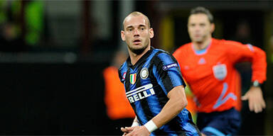 Sneijder verlängert mit Inter