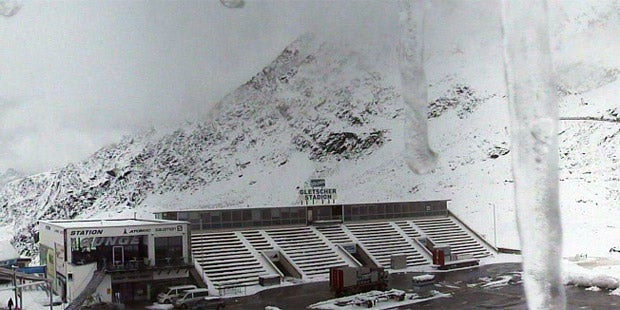 Schnee im Westen, Regenwalze im Osten