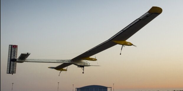 Solar-Flieger: 6.000 Kilometer ohne Treibstoff