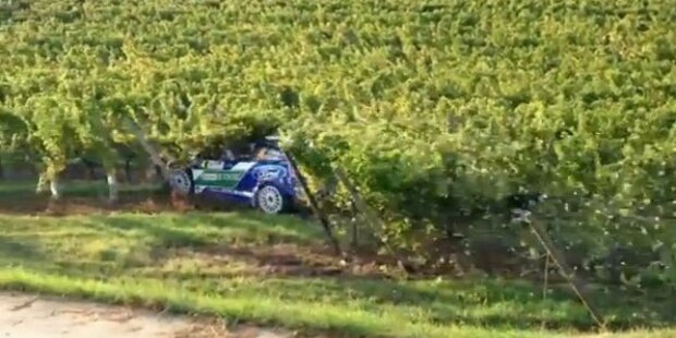 Rallye-Crash: Petter Solberg fällt Strommast 