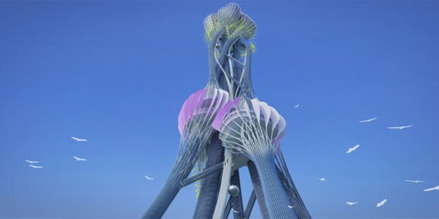 Wolkenkratzer mit acht Beinen geplant