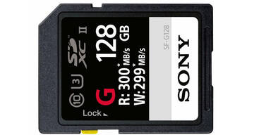 Sony bringt schnellste SD-Karte der Welt