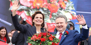 SPÖ 1. Mai 2022 Rendi-Wagner Ludwig
