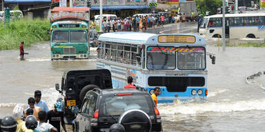 46 Tote nach schweren Unwettern in Sri Lanka