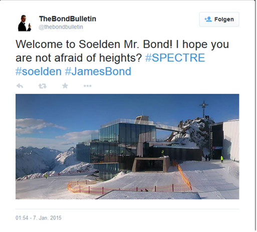 James Bond Sölden Craig