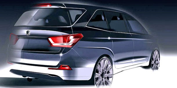 SsangYong bringt einen neuen Rodius