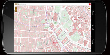 Online-Stadtplan von Wien wird jetzt mobil