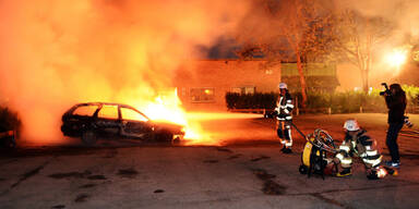 Brennende Autos nun auch in Malmö
