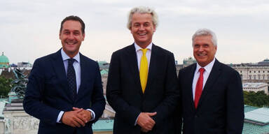 Strache lädt Wilders nach Wien ein