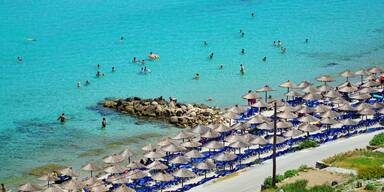 Strand in Chalkidiki (Griechenland)