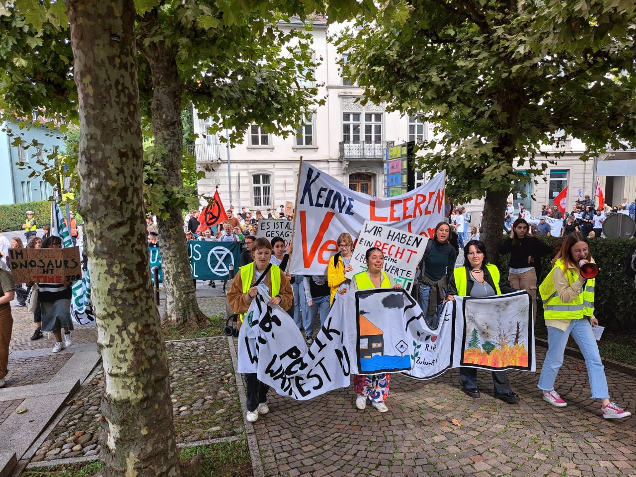 Klima-Proteste in Bregenz