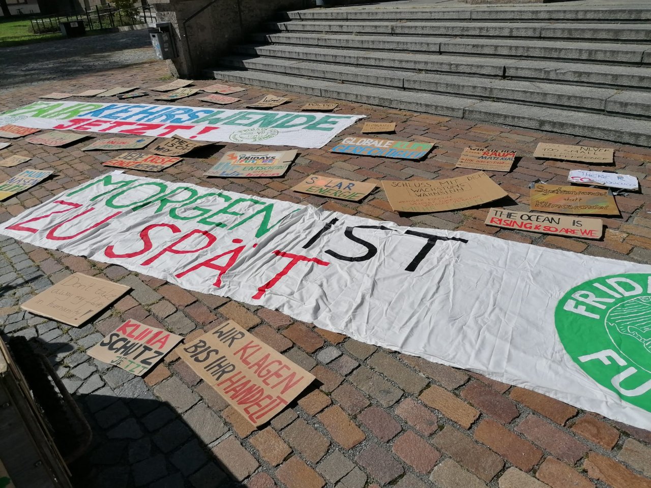 Klima-Protest in Innsbruck