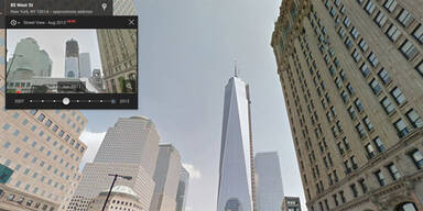 Google Streetview erlaubt Zeitreisen