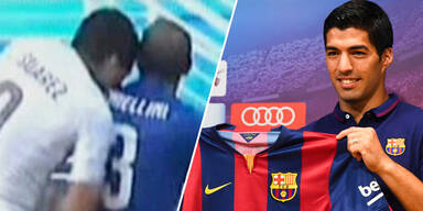 Suarez Chiellini FC Barcelona