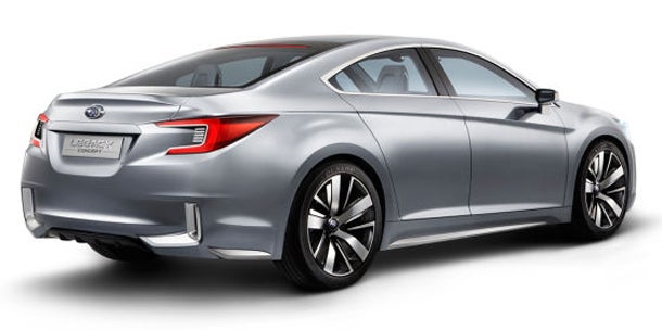 So schick wird der neue Subaru Legacy