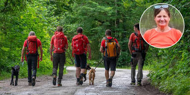 Bergretter suchen nach vermisster Ehefrau (64)