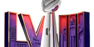 Das Logo von Super Bowl 58