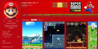 "Super Mario Run" stürmt iPhone-Charts