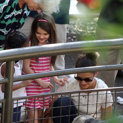 Katie Holmes & Suri: Glücklich im Zoo mit der Oma