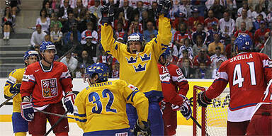 Schweden vs. Tschechien bei der Eishockey-WM