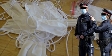 Falsche Polizisten wollten Schutzmasken beschlagnahmen
