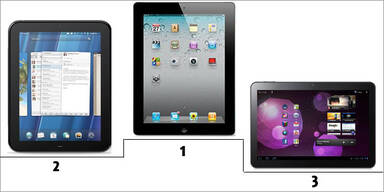 HPs TouchPad auf Platz zwei nach iPad